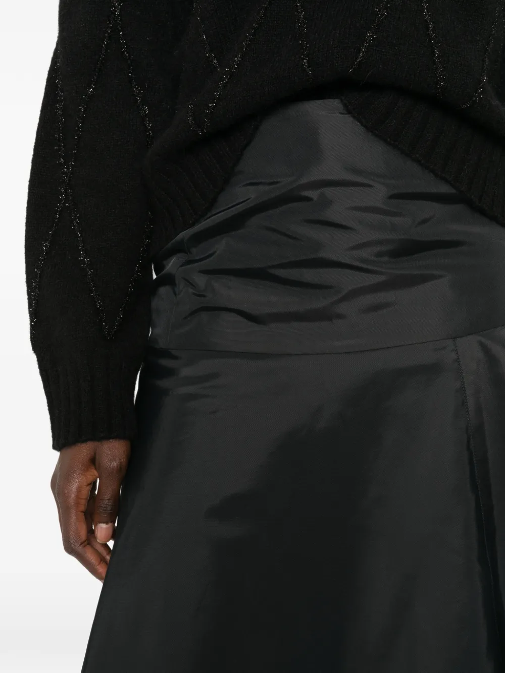 Dorothee Schumacher Midi-rok met A-lijn Zwart