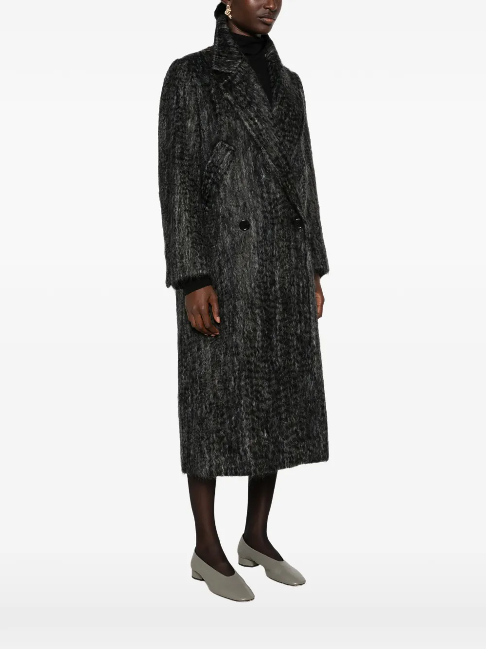 Dorothee Schumacher Urban Attraction jas met dubbele knopenrij Grijs