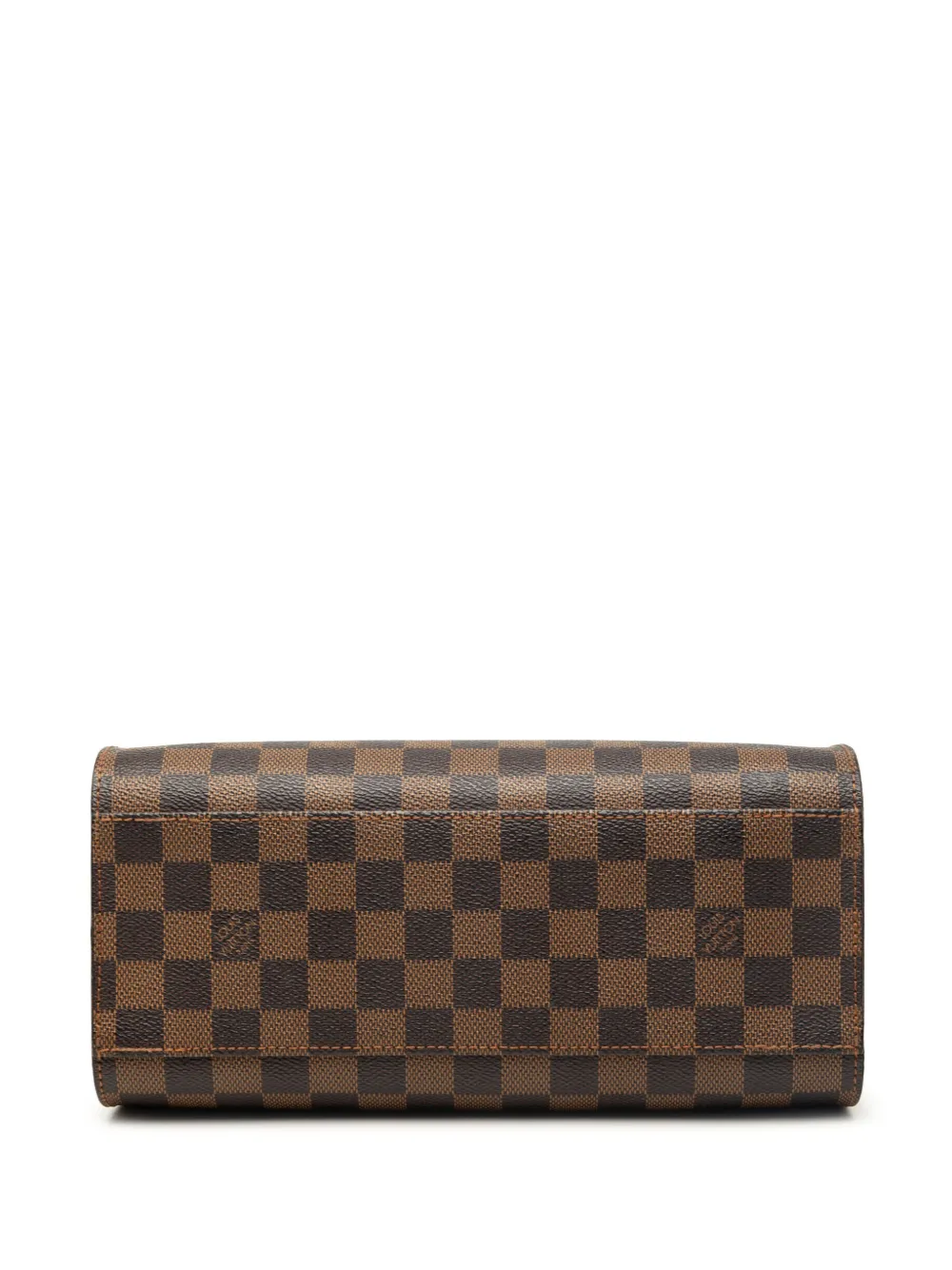 Louis Vuitton Pre-Owned 2001 pre-owned Damier Ebene Triana handtas Bruin