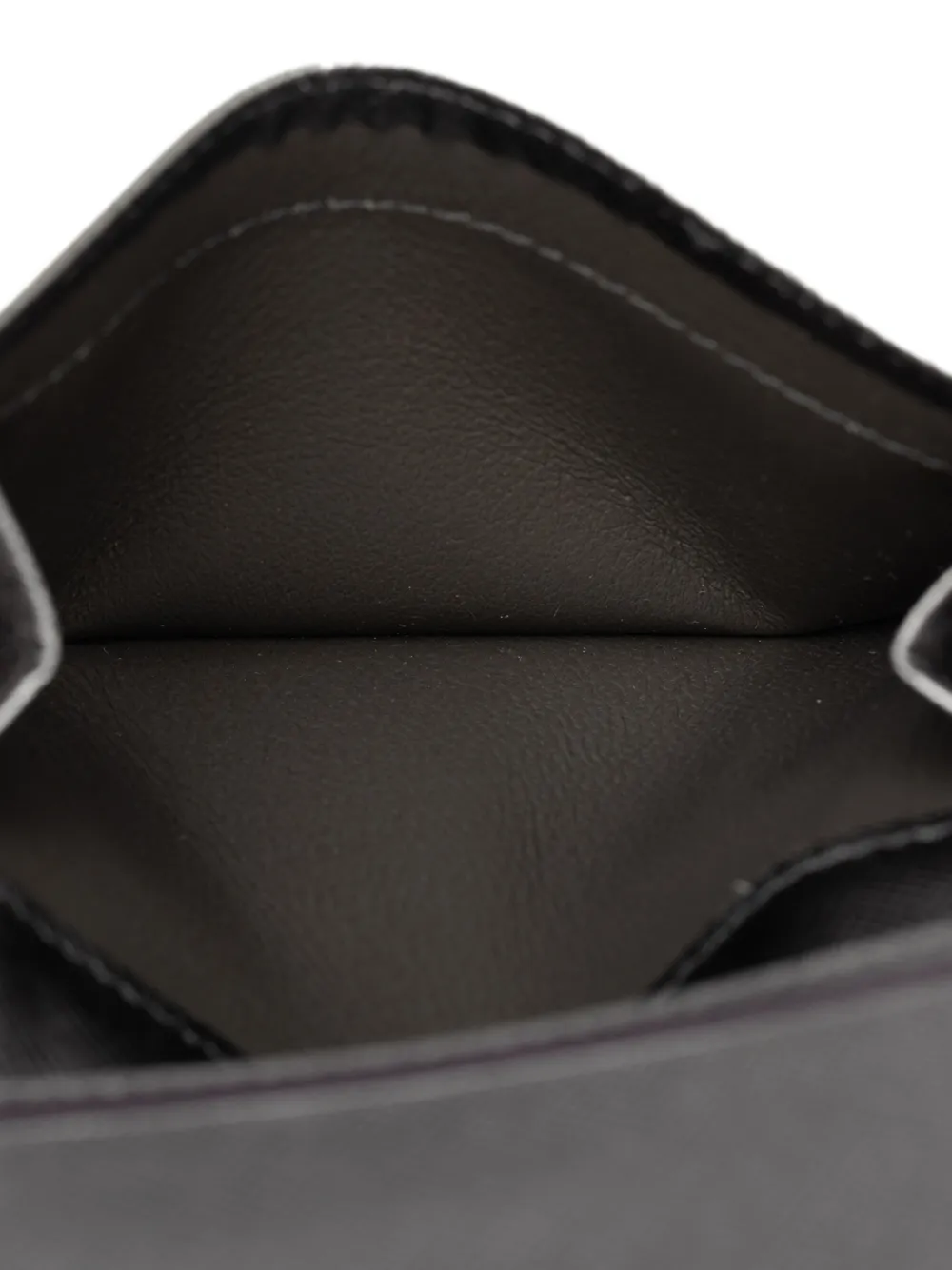 Prada Pre-Owned 2010-2026 Saffiano pasjeshouder Zwart