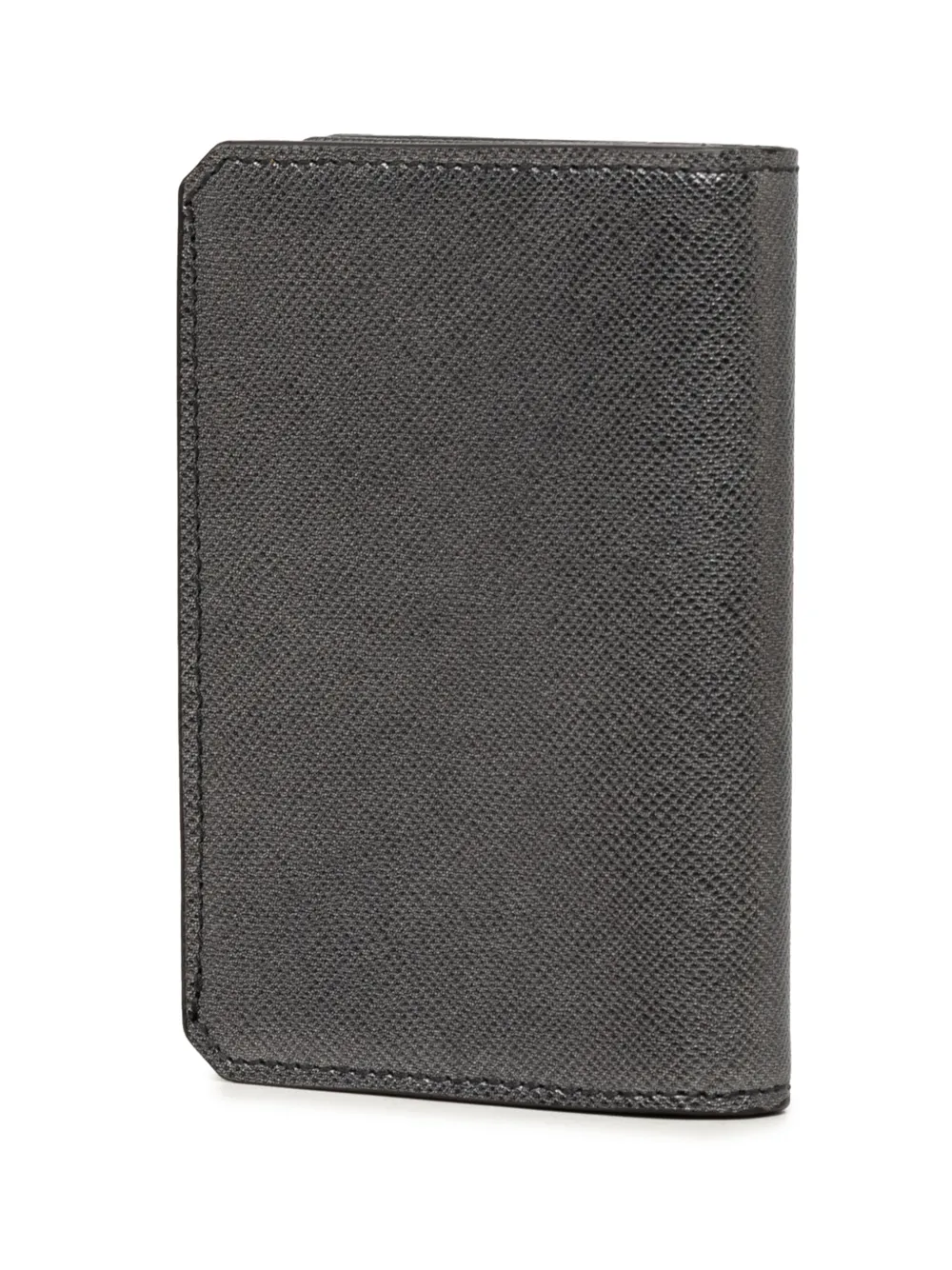 Prada Pre-Owned 2010-2026 Saffiano pasjeshouder Zwart