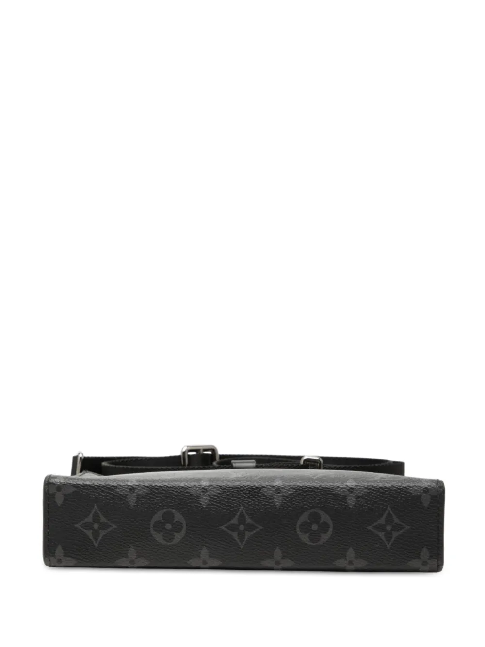 Louis Vuitton Pre-Owned 2021-2026 Monogram Eclipse Gaston Wearable Wallet crossbodytas Zwart