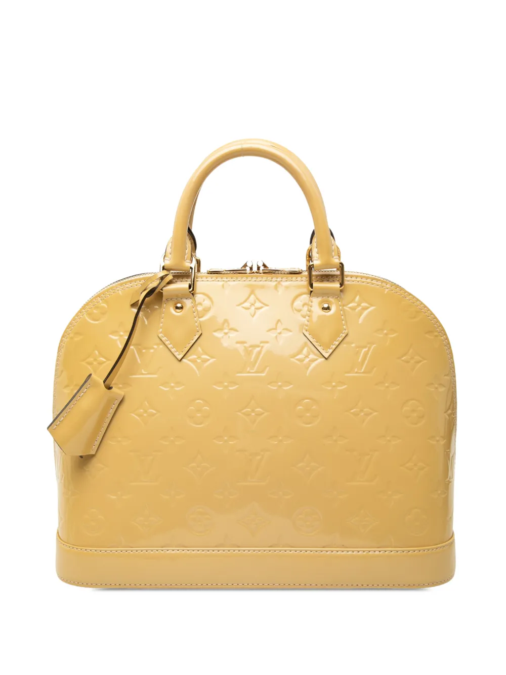 Louis Vuitton Pre-Owned 2015 Monogram Vernis Alma PM handbag - Toni neutri