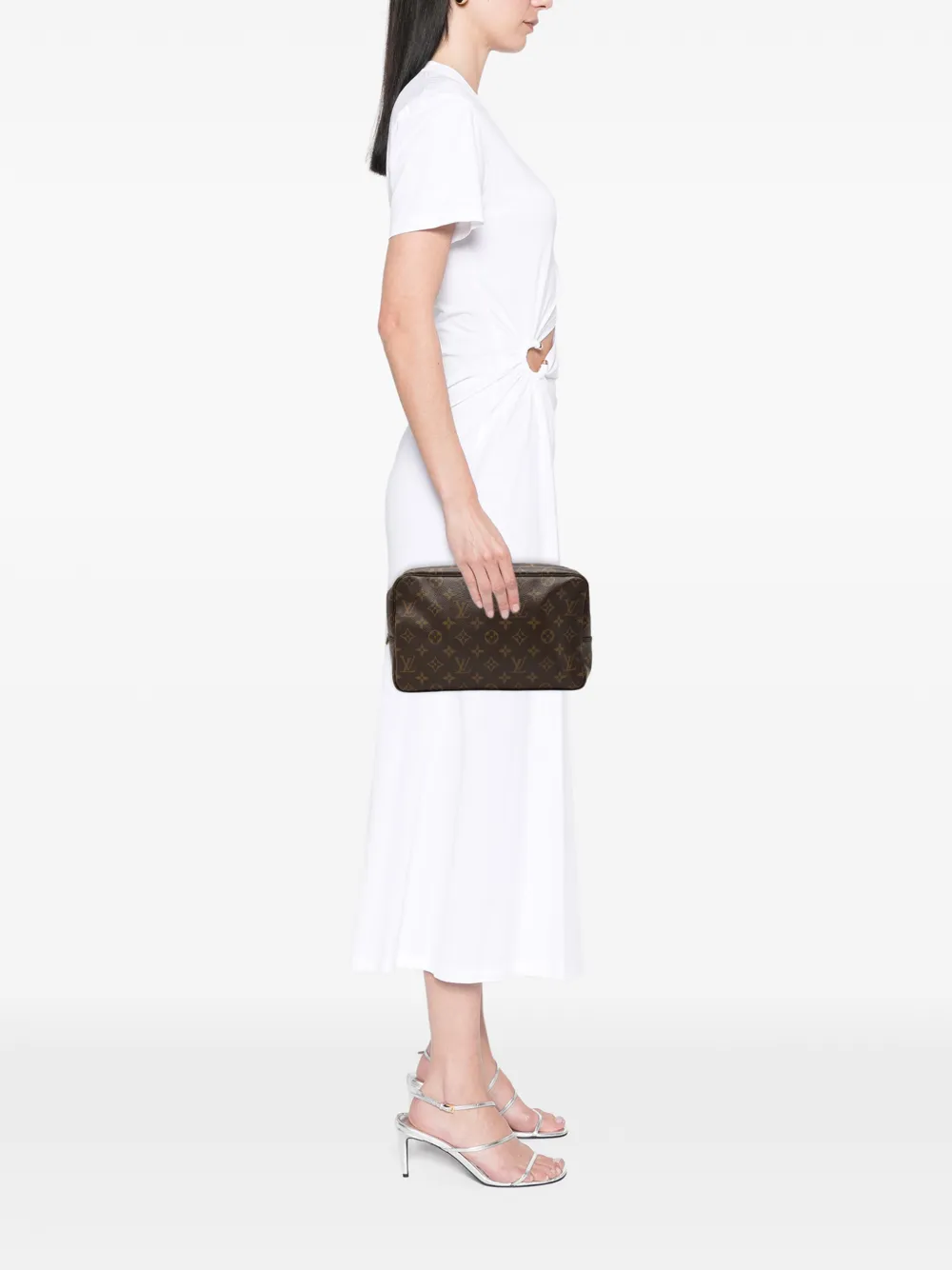 Louis Vuitton Pre-Owned 1987 Monogram Trousse Toilette 28 clutch Bruin