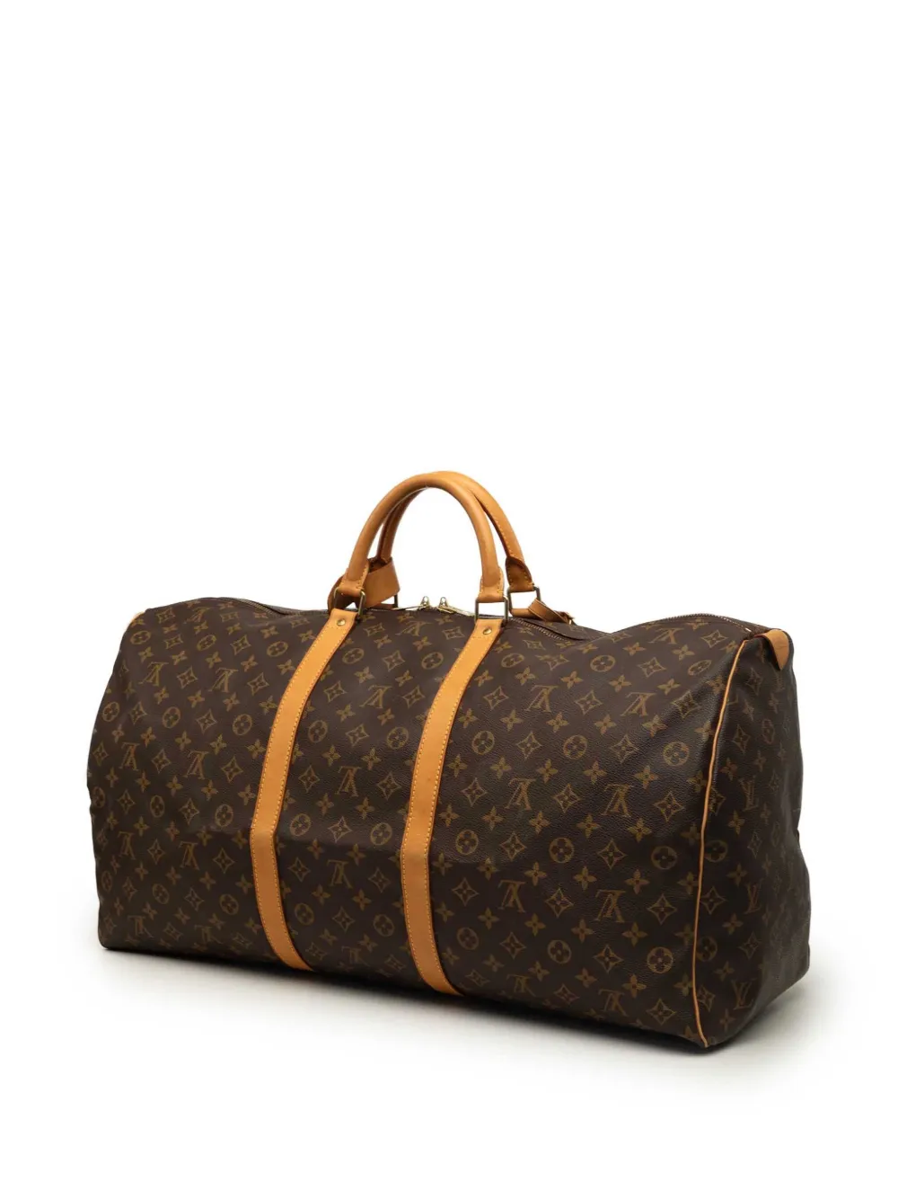 Louis Vuitton Pre-Owned 1997 Monogram Keepall 60 reistas Bruin