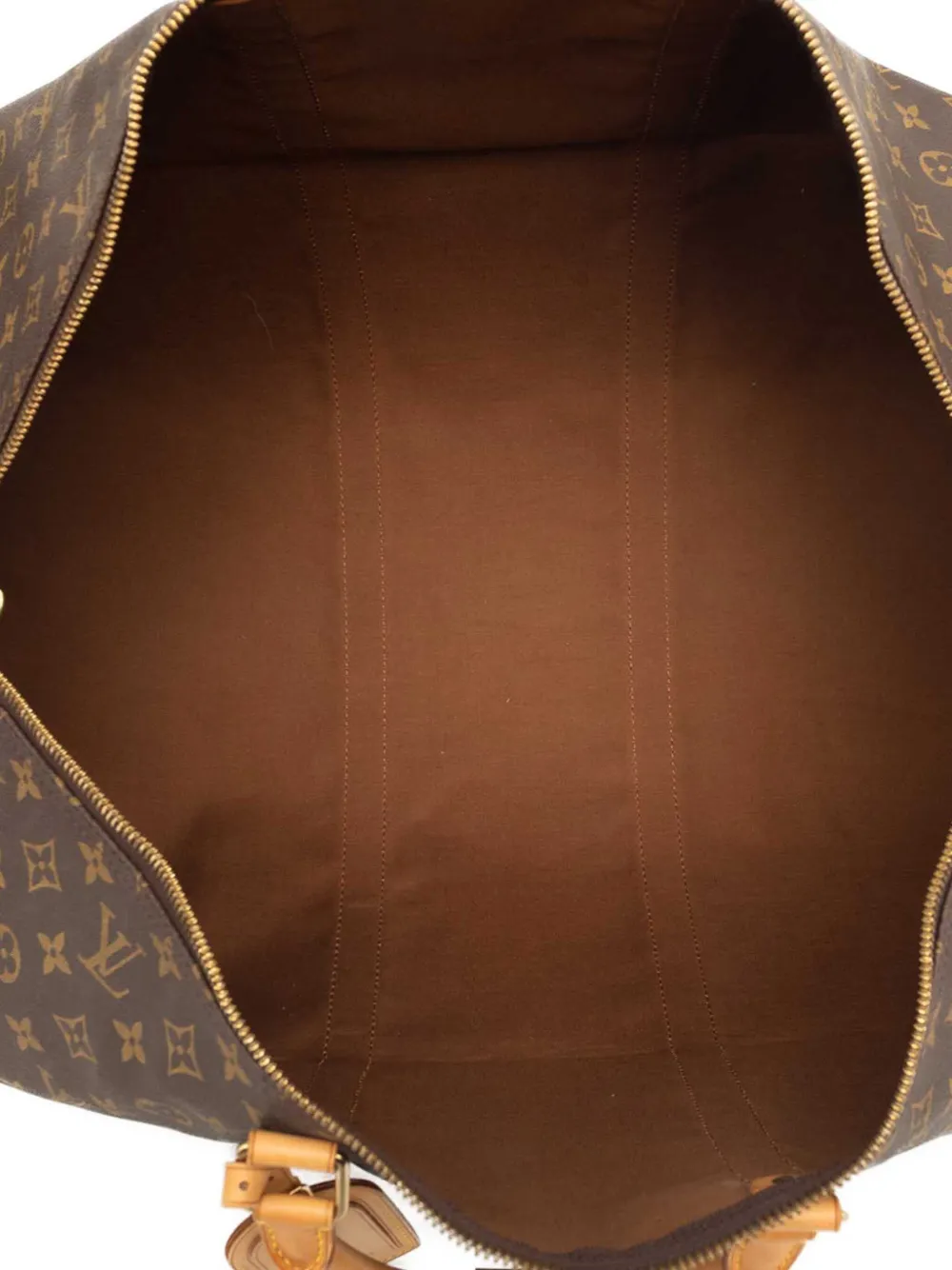 Louis Vuitton Pre-Owned 1997 Monogram Keepall 60 reistas Bruin