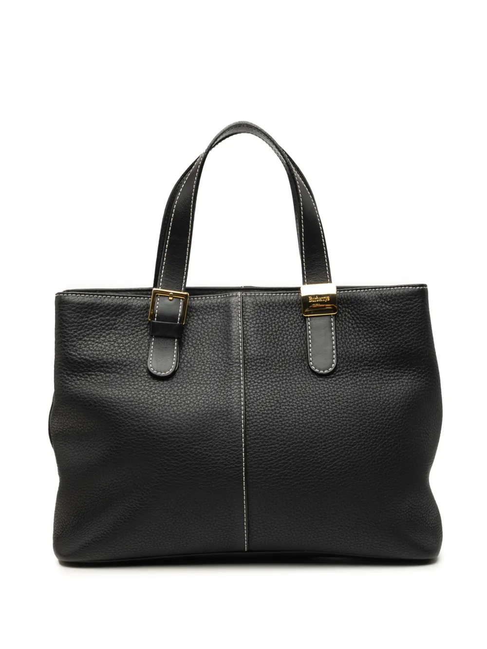 Burberry Pre-Owned 2000-2017 Leather tote bag - Nero