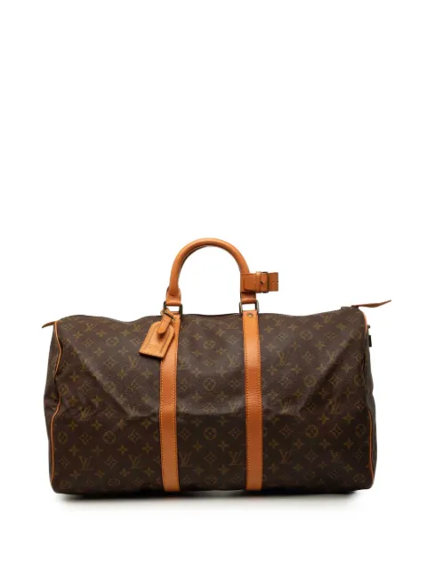 Louis Vuitton Pre-Owned 2000-2026 Monogram Keepall 50 travel bag