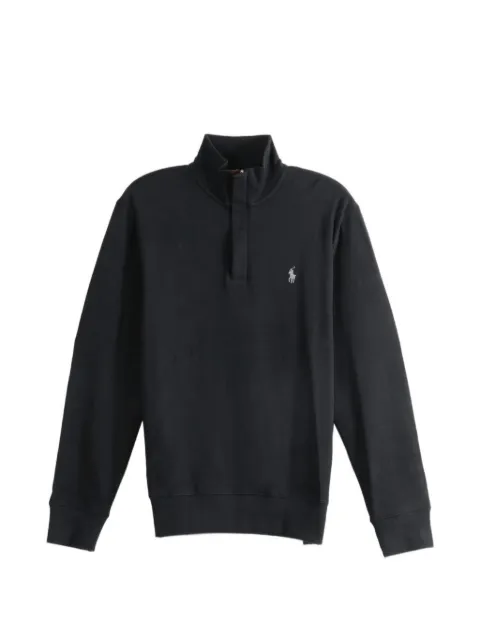 Polo Ralph Lauren logo-embroidered quarter-zip sweater