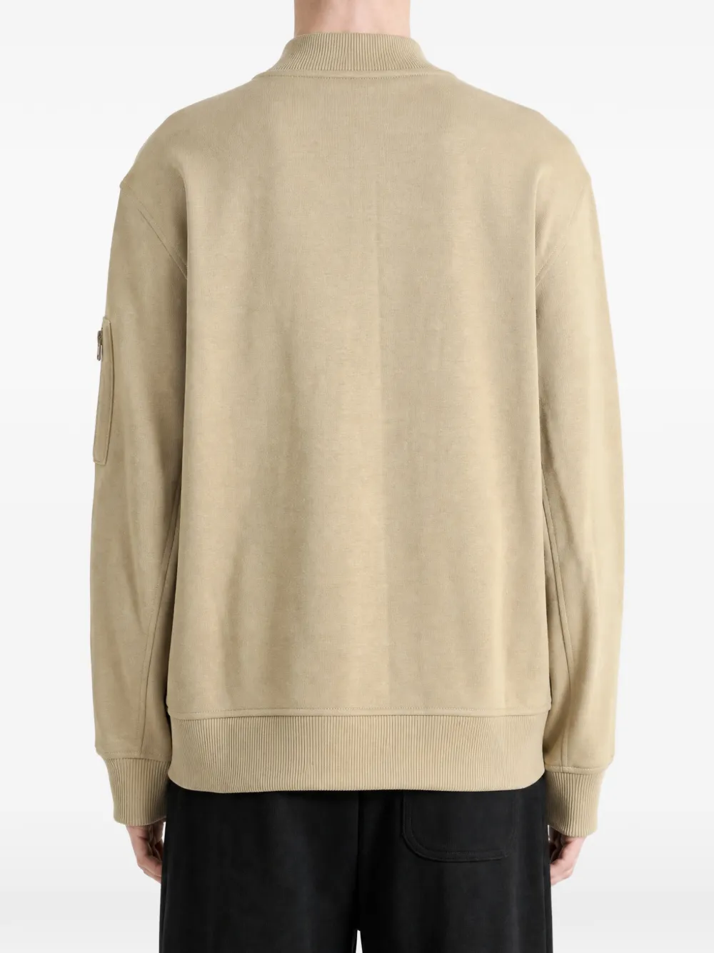 Polo Ralph Lauren Bomberjack met geborduurd logo Beige
