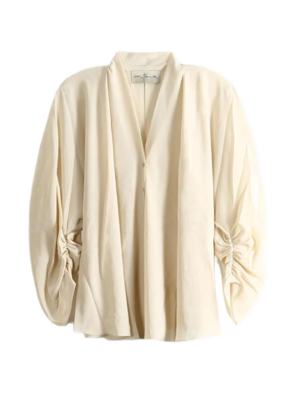Cortana Medina V-neck blouse - Toni neutri