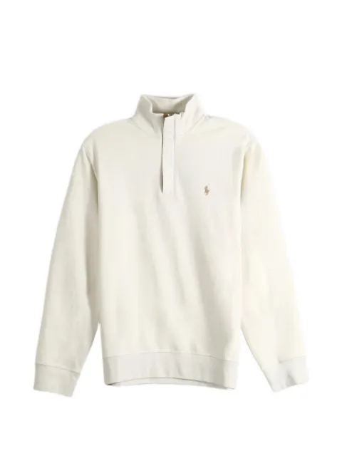 Polo Ralph Lauren quarter-zip logo-embroidered sweatshirt