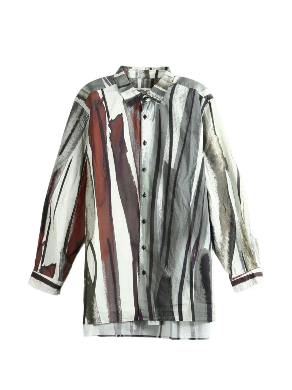 Casey Casey Ikla Cotton Shirt In White