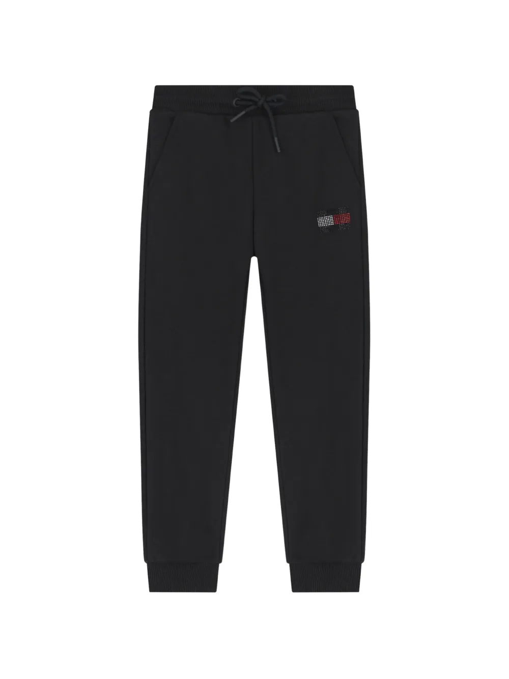 Tommy Hilfiger Junior logo-print track pants - Nero