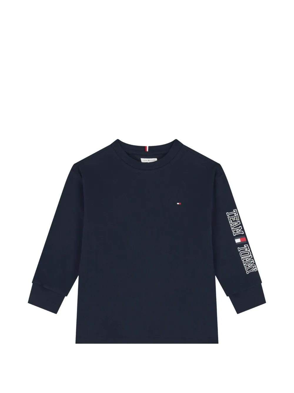 Tommy Hilfiger Junior T-shirt con logo - Blu