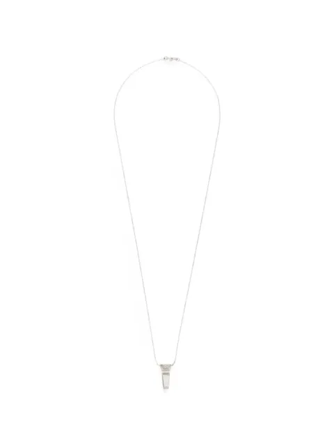 Rick Owens Mini Crystal Trunk necklace