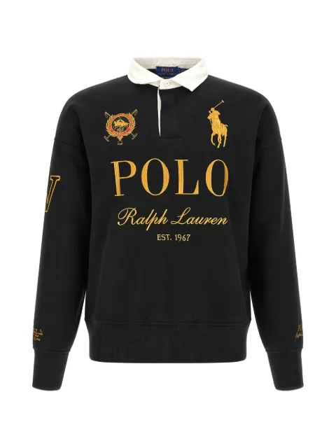 Polo Ralph Lauren relaxed fit Big Pony rugby sweatshirt polo shirt