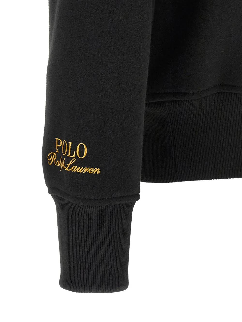 Polo Ralph Lauren Ruimvallend Big Pony rugbyshirt met poloshirt Zwart