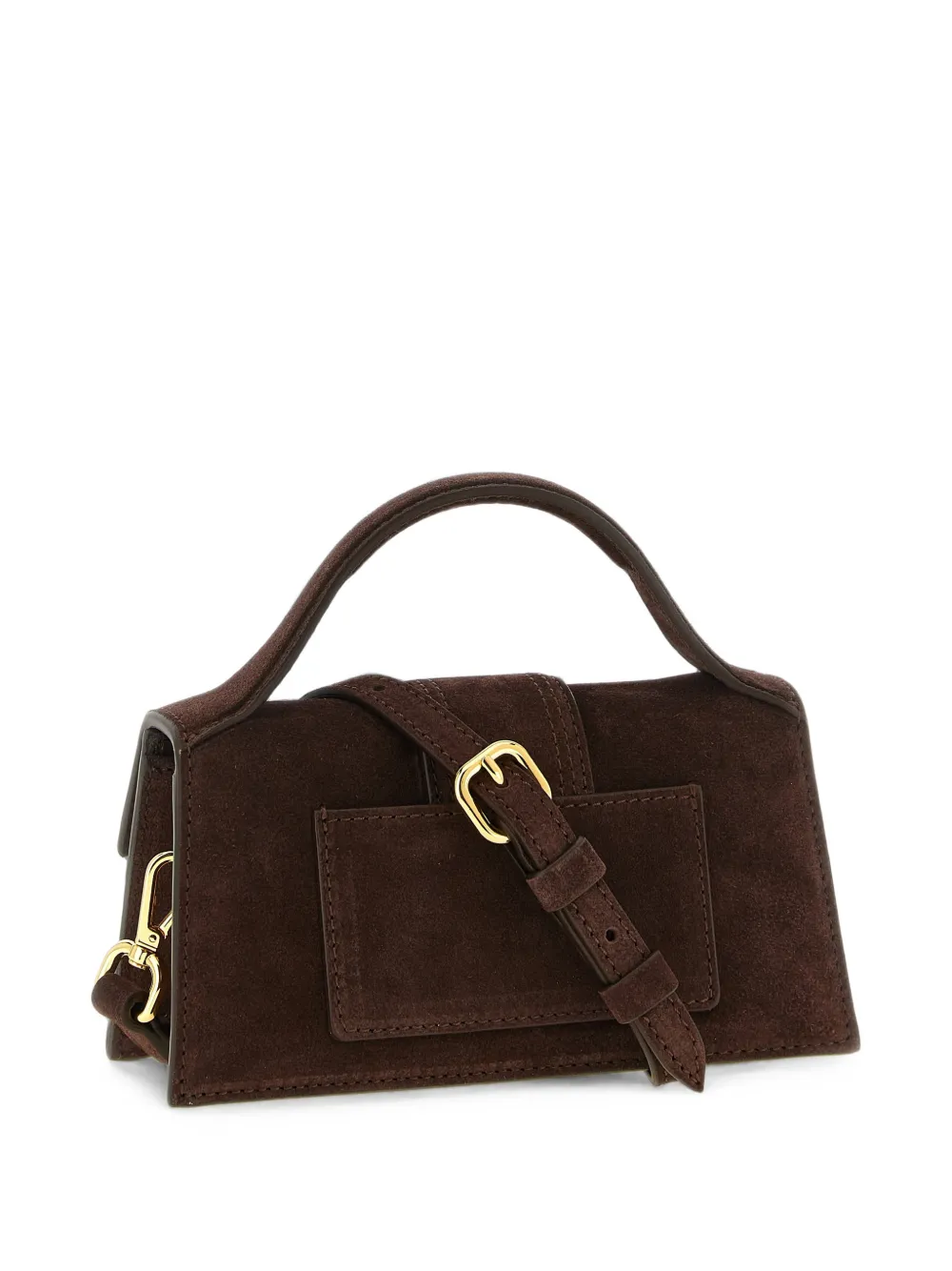 Jacquemus The Bambino mini-tas met omslag Bruin