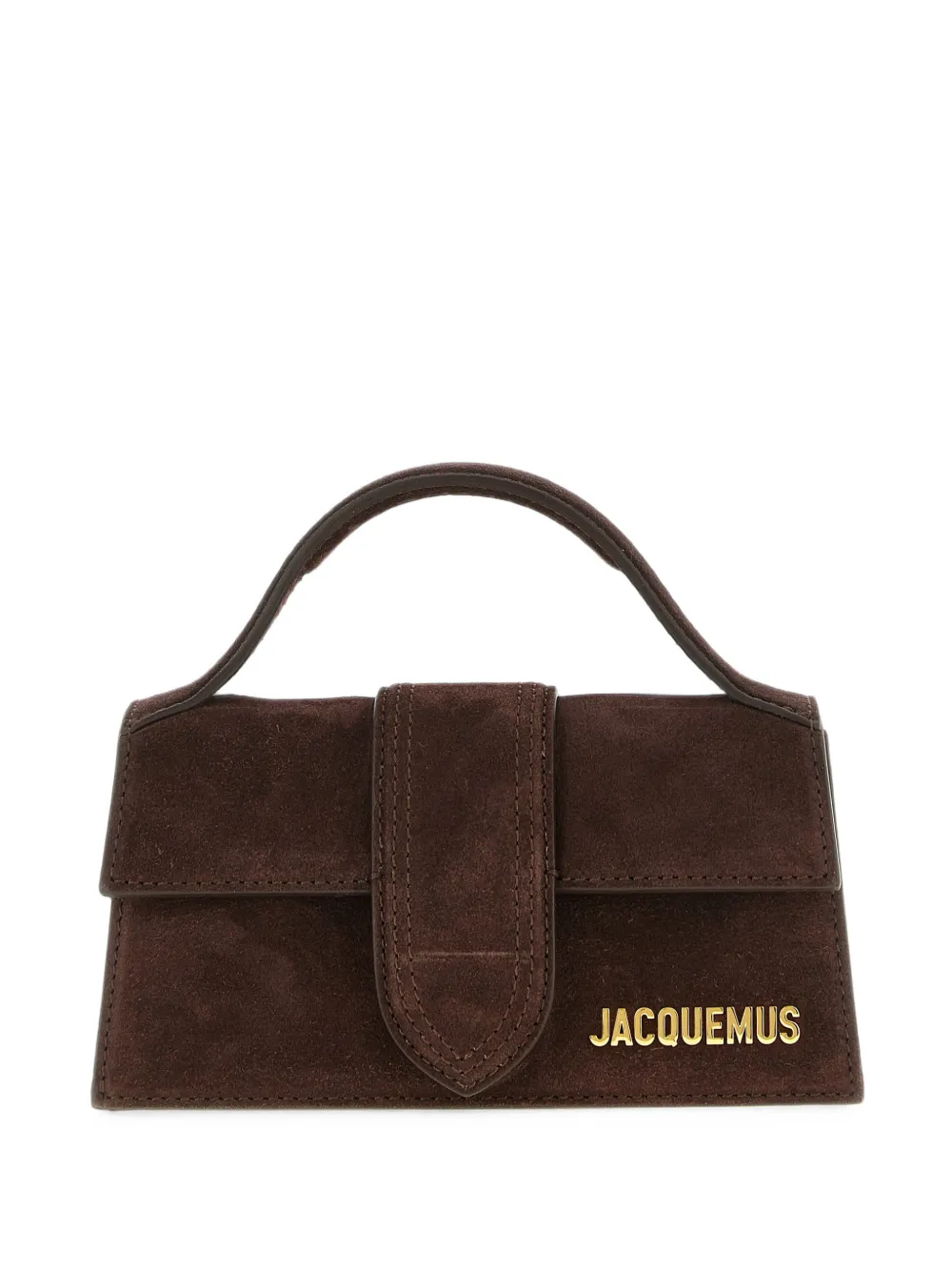 Jacquemus The Bambino mini flap bag - Marrone
