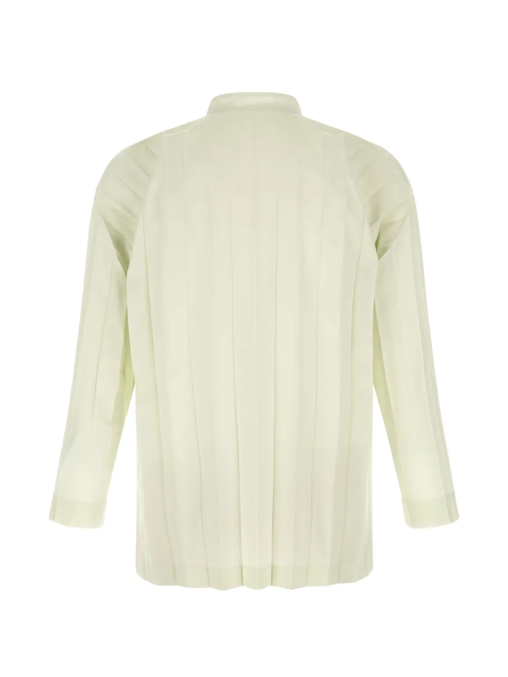 Homme Plissé Issey Miyake Edge overhemd met lange mouwen Groen