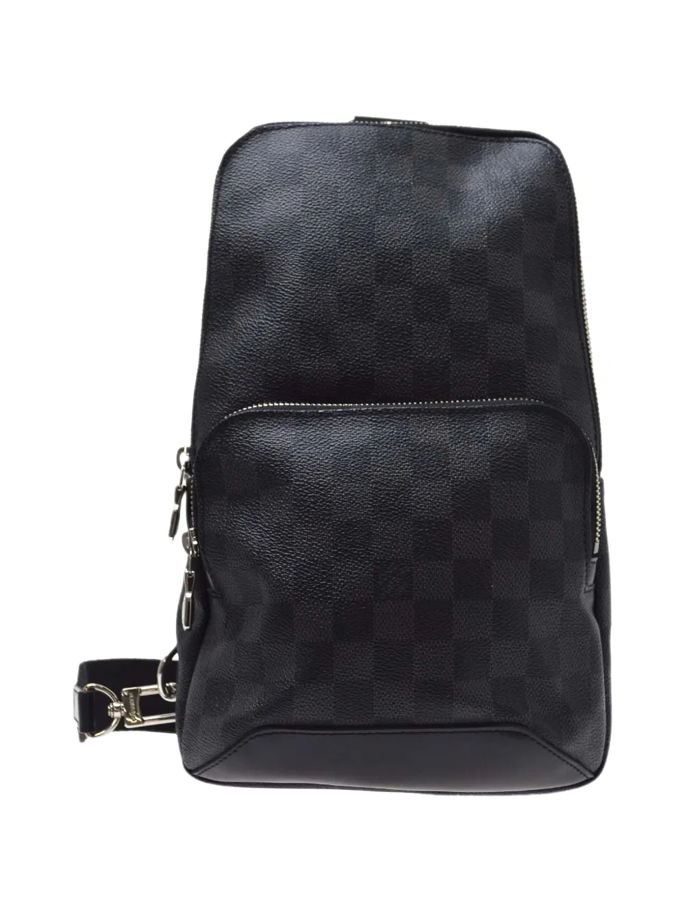 Louis Vuitton Pre-Owned Borsa a tracolla Avenue in tela Damier Graphite 2018 - Nero