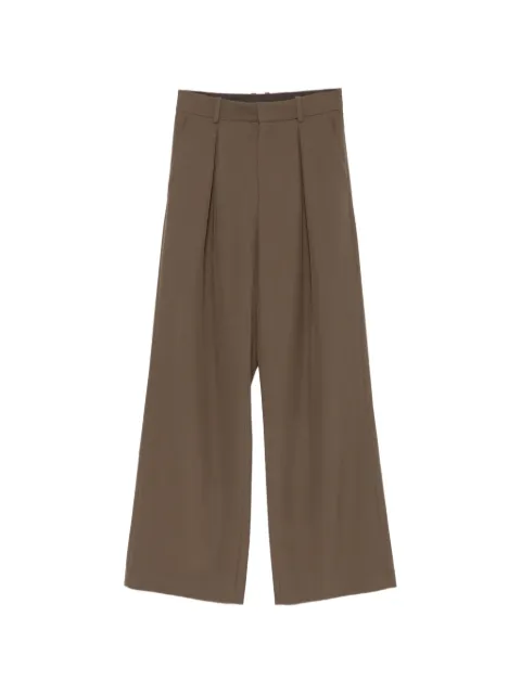 MM6 Maison Margiela pleated wide-leg trousers