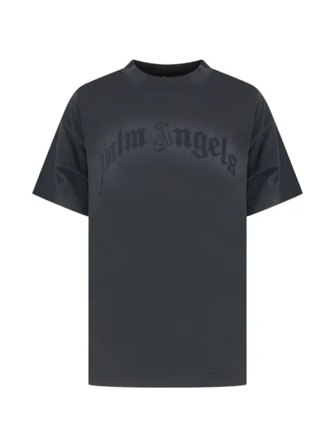 Palm Angels logo-patch T-shirt