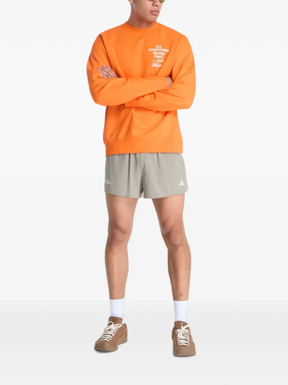 Nike Trailwind Dri-FIT ADV shorts met logoprint Groen