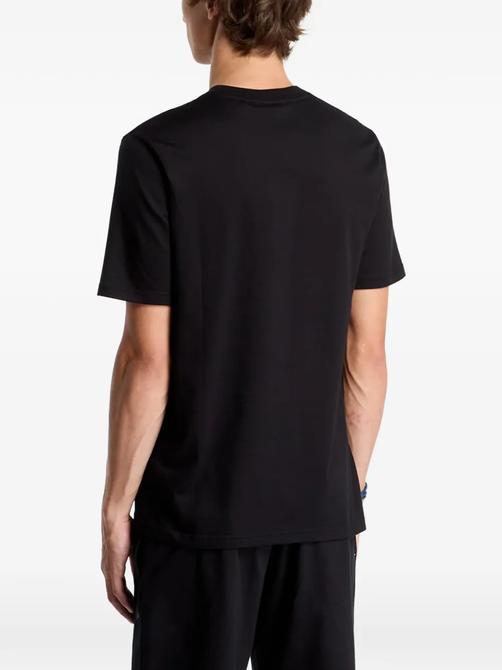 HUGO T-shirt met logoprint Zwart