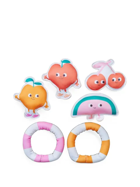 Sunnylife Kids Dive Buddies fruit-print toys (set of six)
