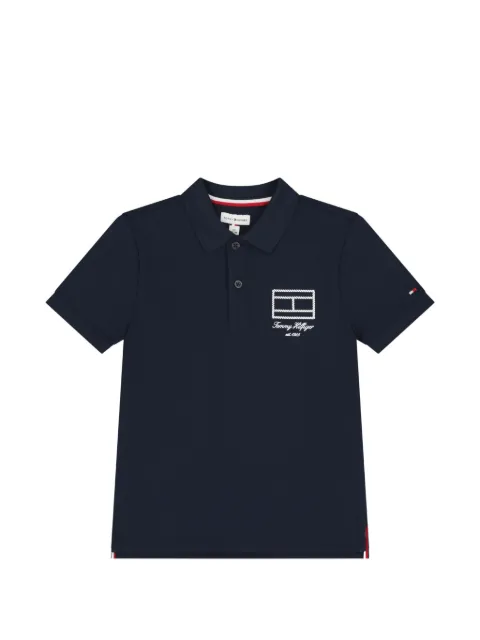 Tommy Hilfiger Junior logo-print polo shirt