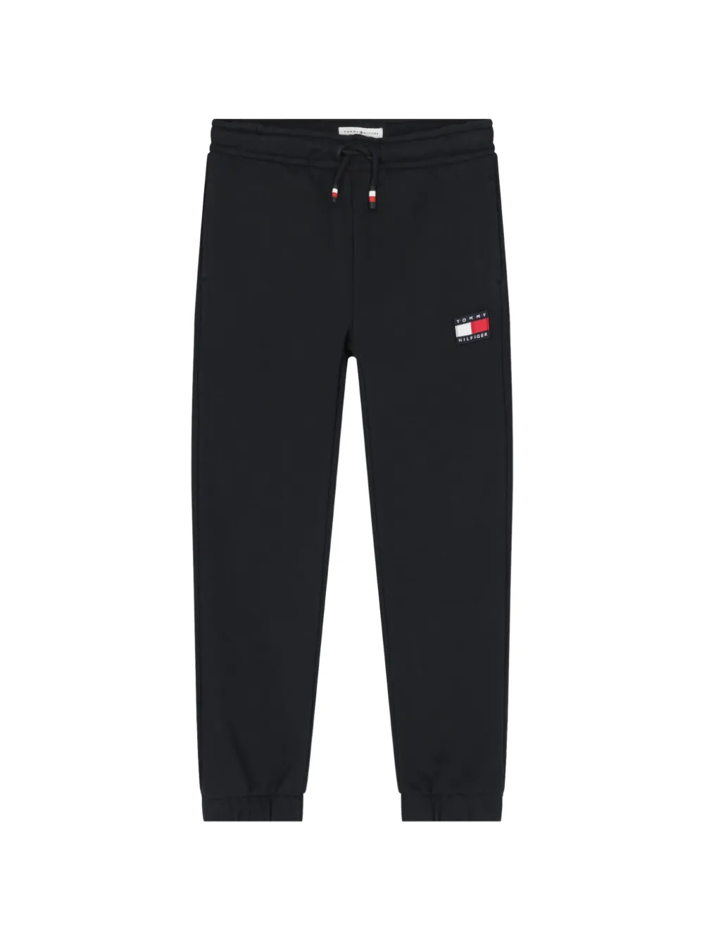 Tommy Hilfiger Junior Heritage Flag drawstring track pants - Nero