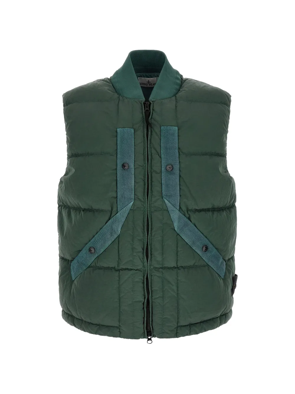 Stone Island Nylon Metal padded gilet - Verde
