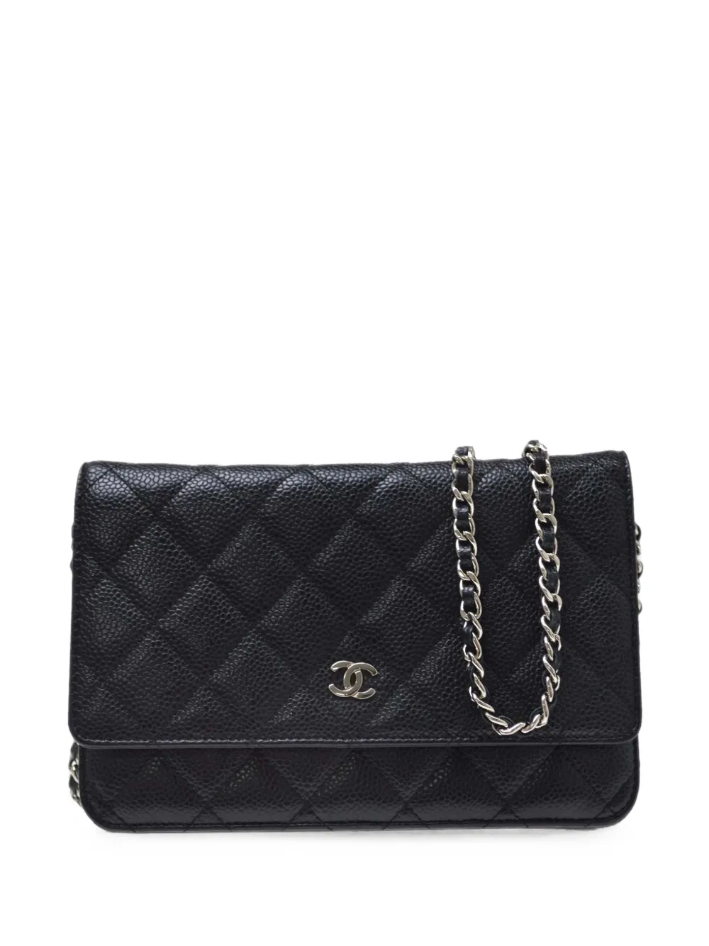 CHANEL Pre-Owned 2016 Classic Wallet on Chain shoulder bag - Black