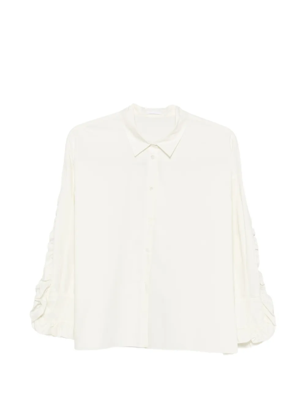 SUSANNE BOMMER Jasmin ruffle-trimmed long-sleeve blouse