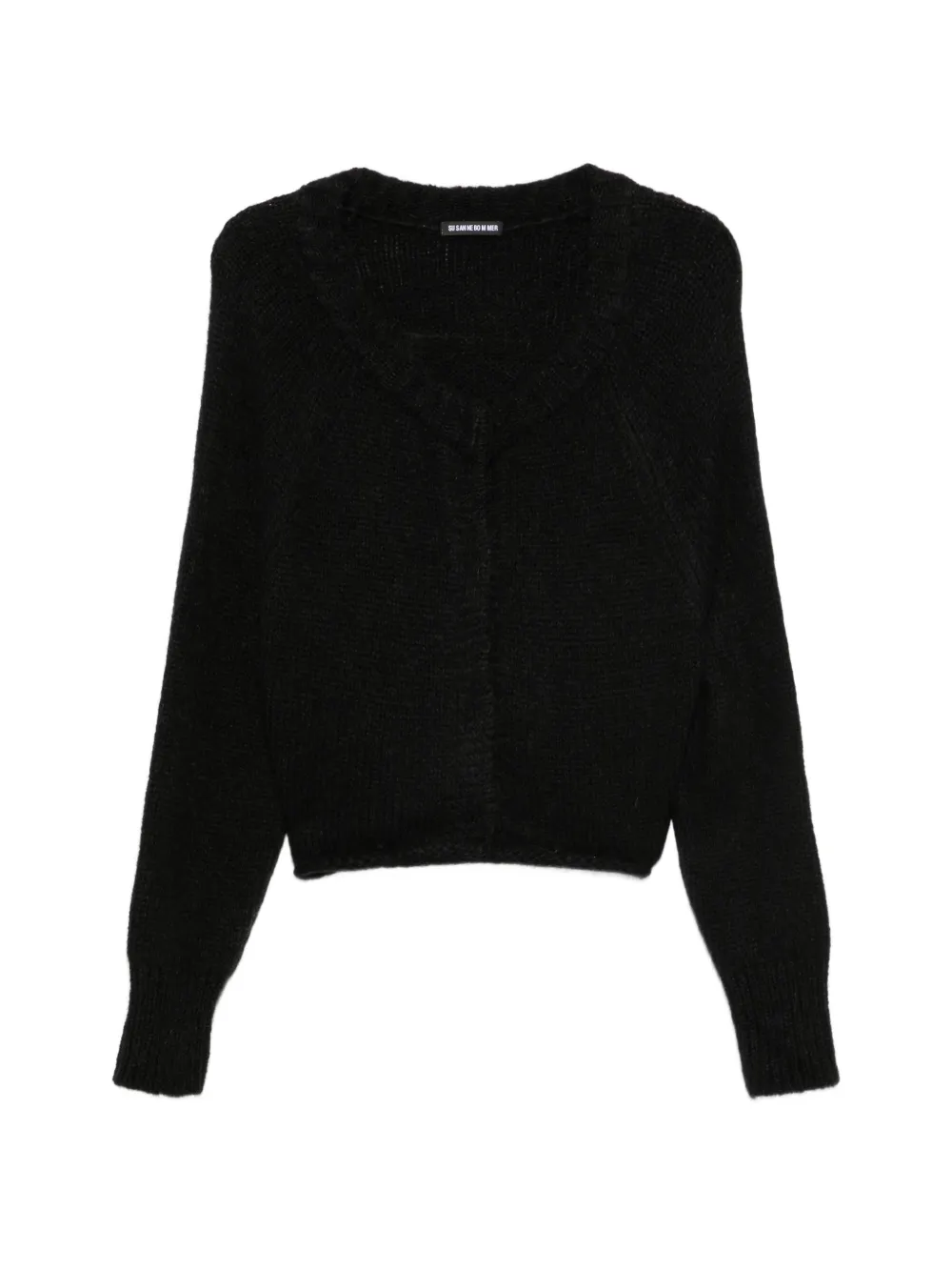 SUSANNE BOMMER cropped chunky-knit cardigan