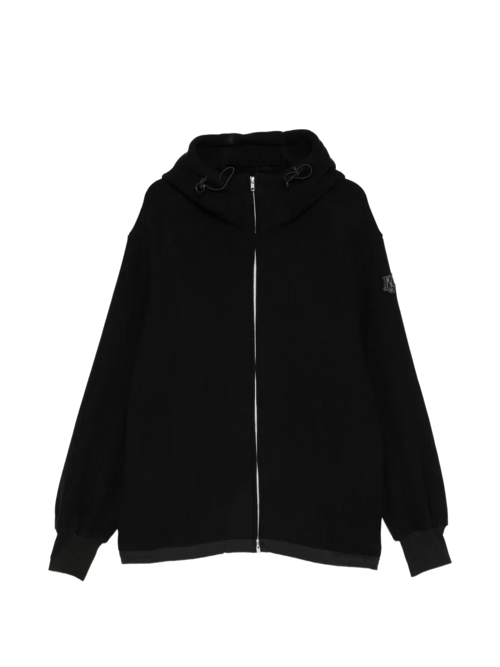 Yohji Yamamoto Liy zip hoodie - Black