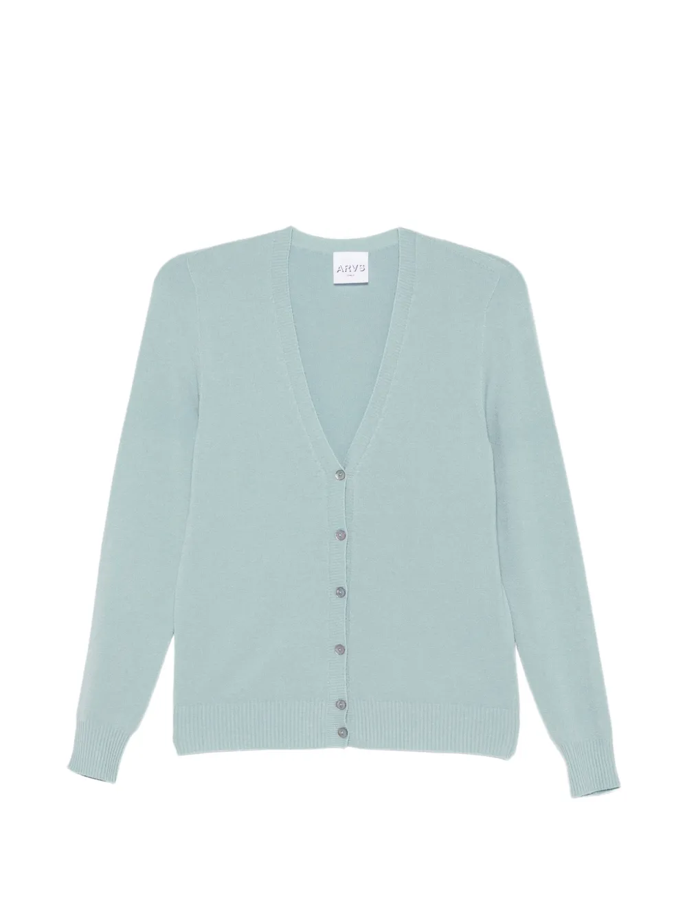 AROVESCIO V-neck button-up cardigan