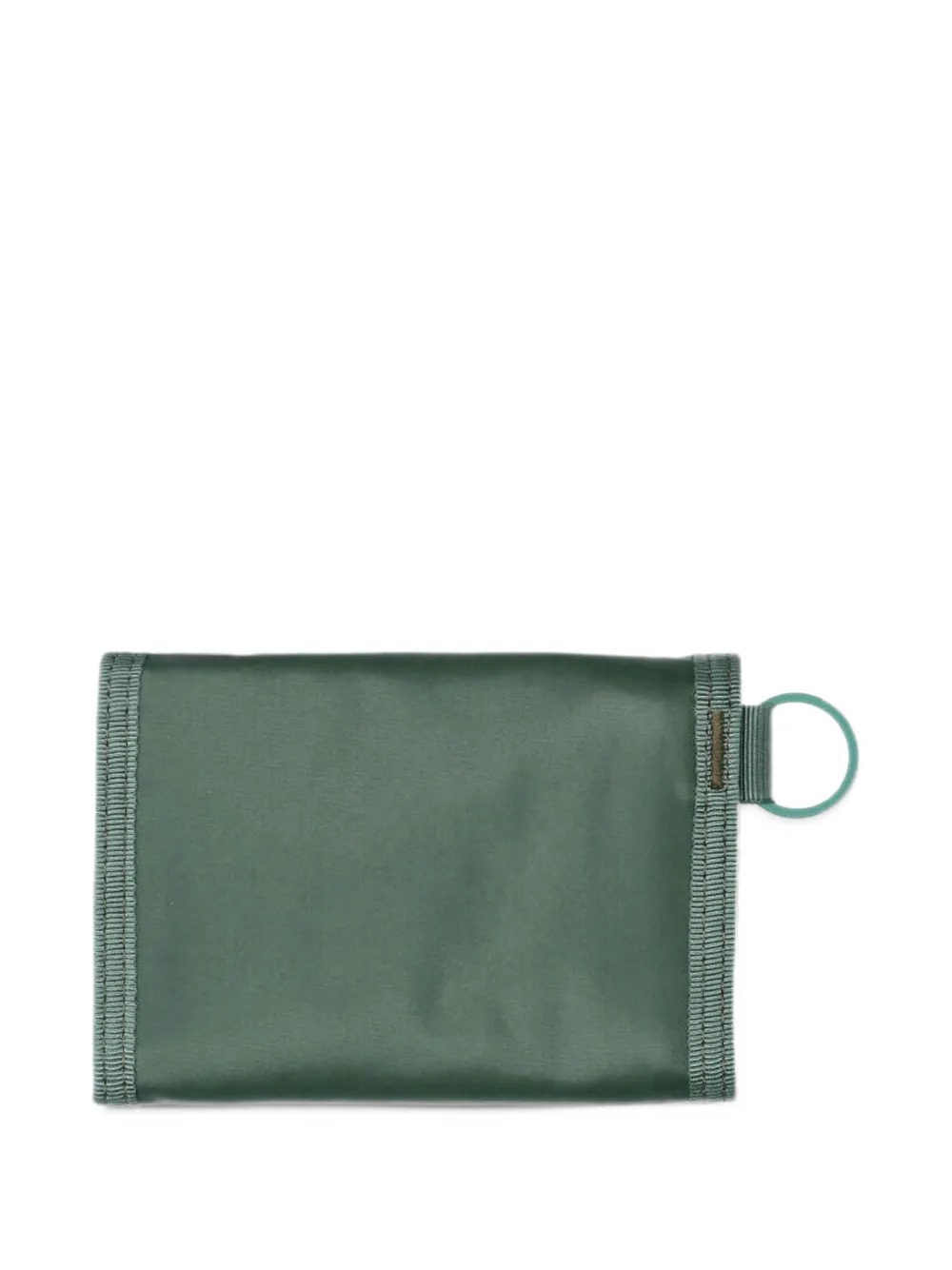 Porter-Yoshida & Co. logo-patch trifold wallet Groen