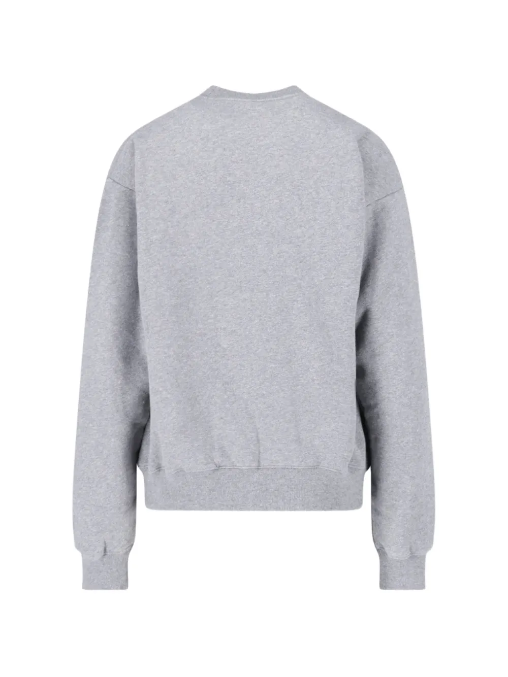 Sporty & Rich logo-print cotton-blend sweatshirt Grijs