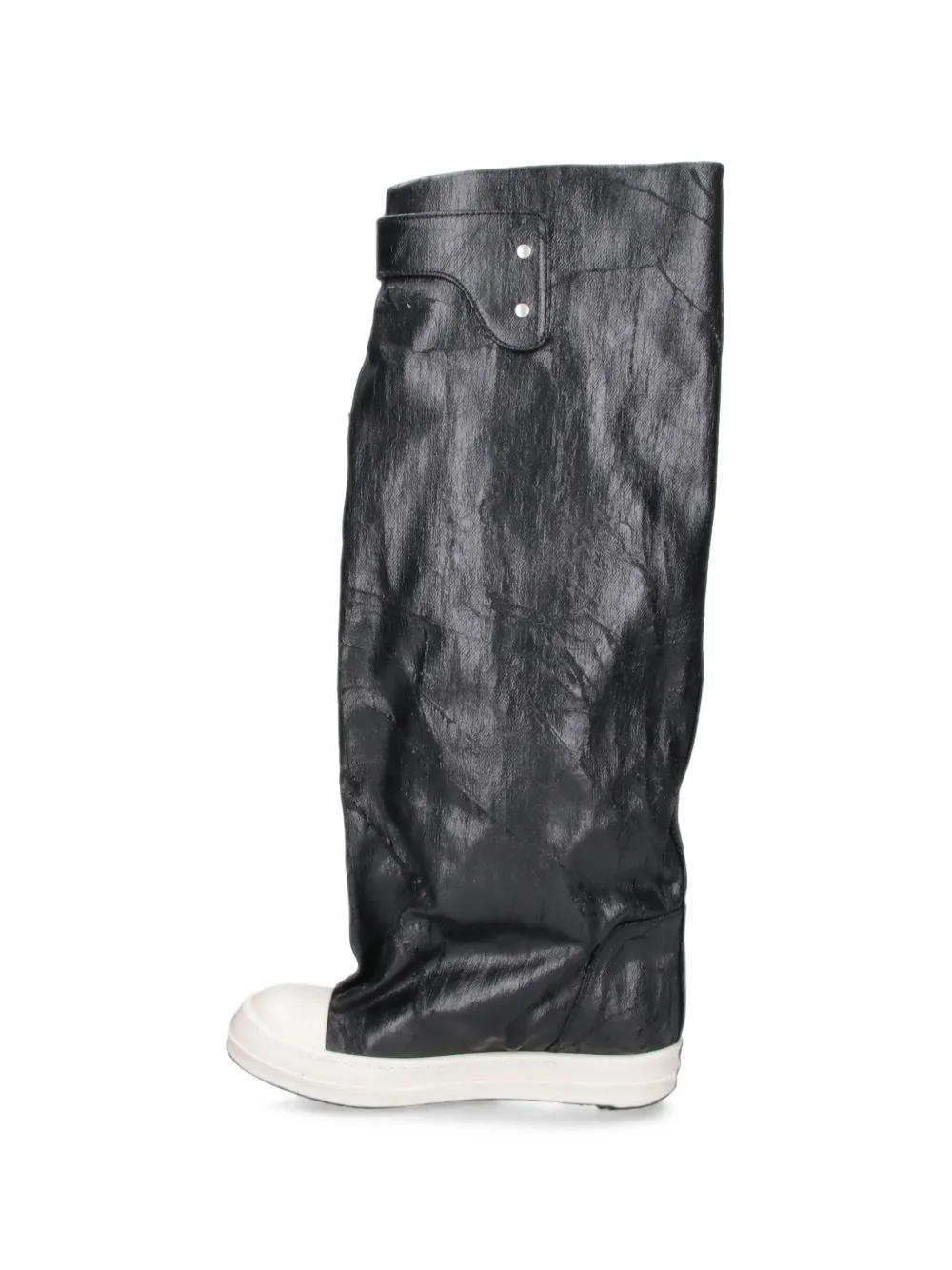 Rick Owens DRKSHDW Tower Elephant coated canvas boots
