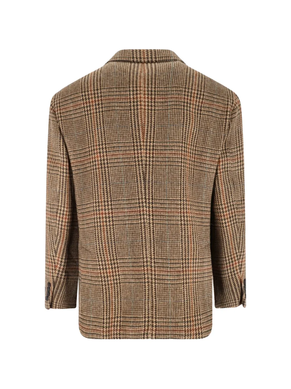 Polo Ralph Lauren Heyworth Glen geruite blazer Bruin