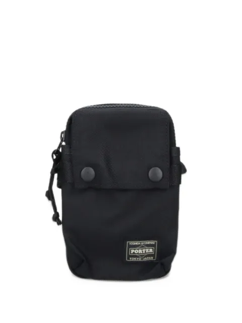 Porter-Yoshida & Co. logo-patch shoulder bag
