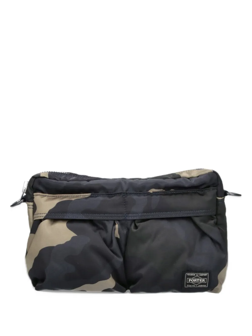 Porter-Yoshida & Co. camouflage-print shoulder bag - Nero