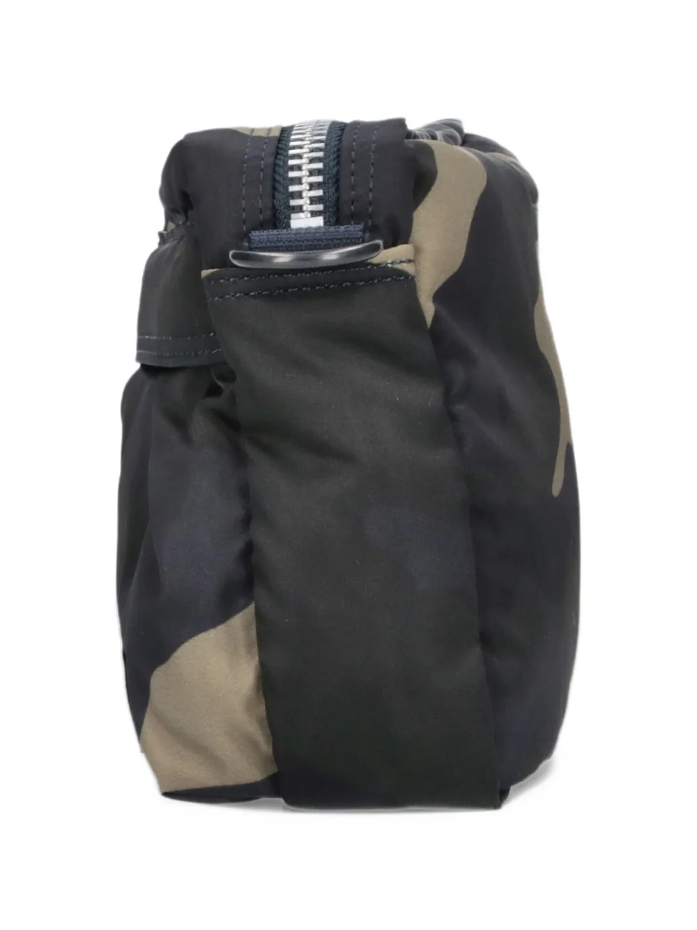 Porter-Yoshida & Co. camouflage-print shoulder bag Zwart