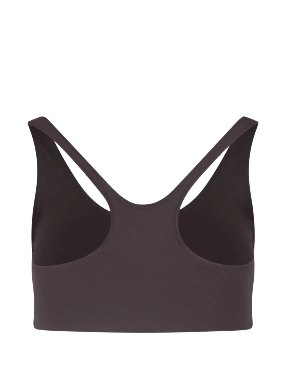 Sporty & Rich Sport-bh met logoprint Bruin