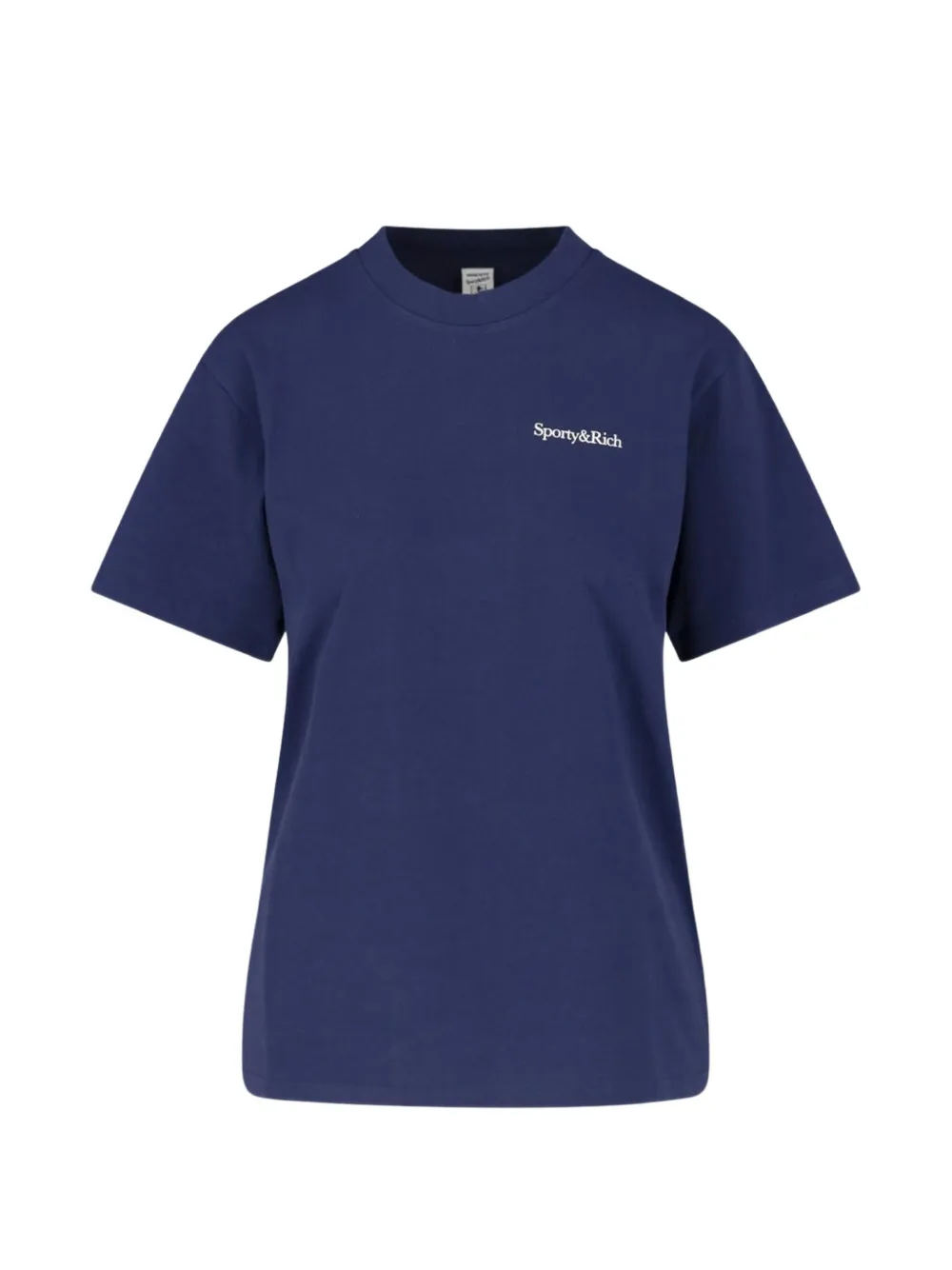 Sporty & Rich Cameron logo-print T-shirt Blauw