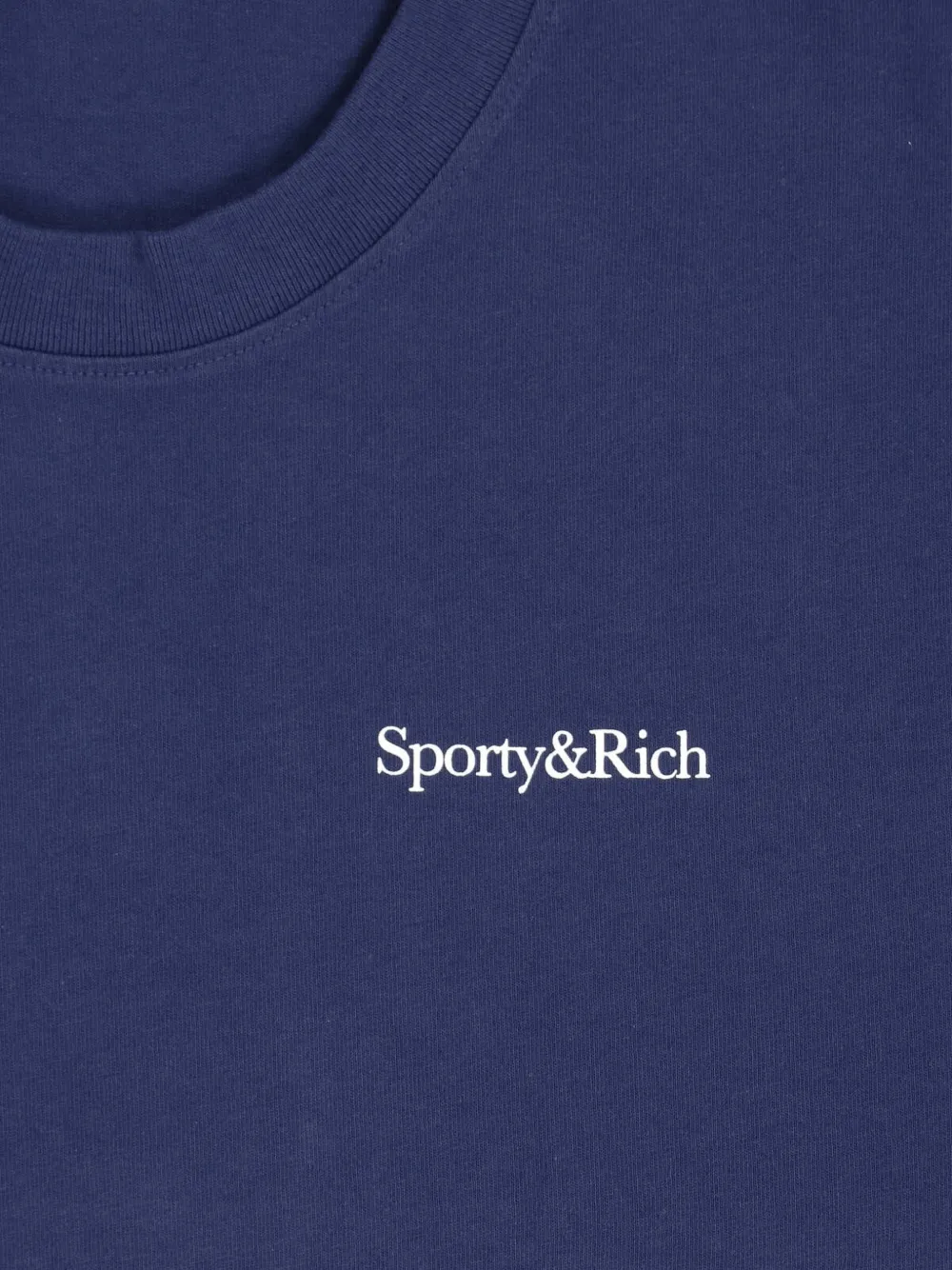 Sporty & Rich Cameron logo-print T-shirt Blauw
