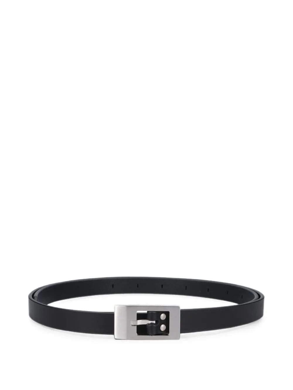 Rick Owens Mini Stooges buckle-fastening leather belt - Nero
